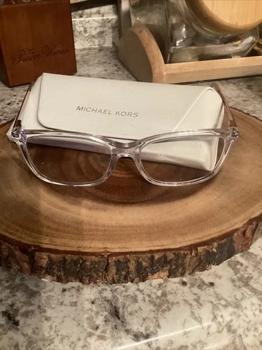 Michael Kors Clear & Rose Gold Prescription Glasses/Frames MK4030 (Vivianna ii)