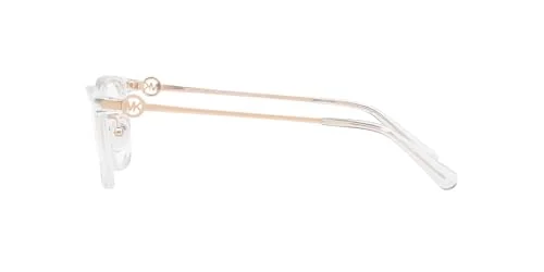 Michael Kors Eyeglasses Frames MK 4054 Captiva 3105 Clear Rose Gold 52-20-140 4