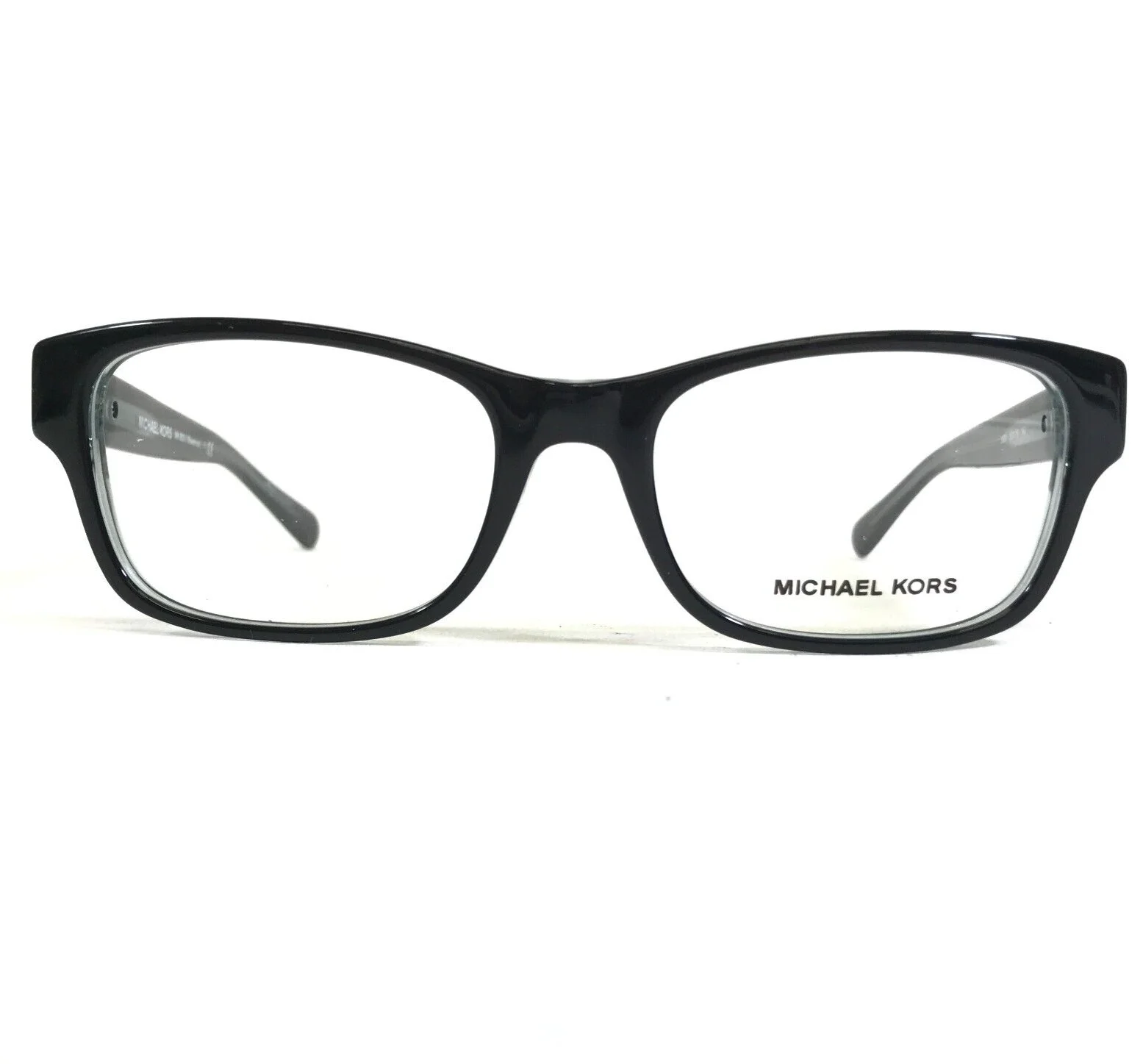 Michael Kors Eyeglasses Frames MK 8001 Ravenna 3001 Black Clear Blue 53-18-140 2