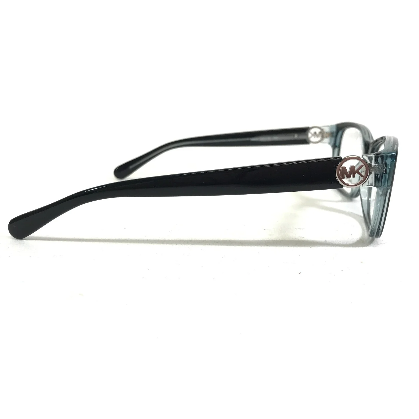 Michael Kors Eyeglasses Frames MK 8001 Ravenna 3001 Black Clear Blue 53-18-140 3