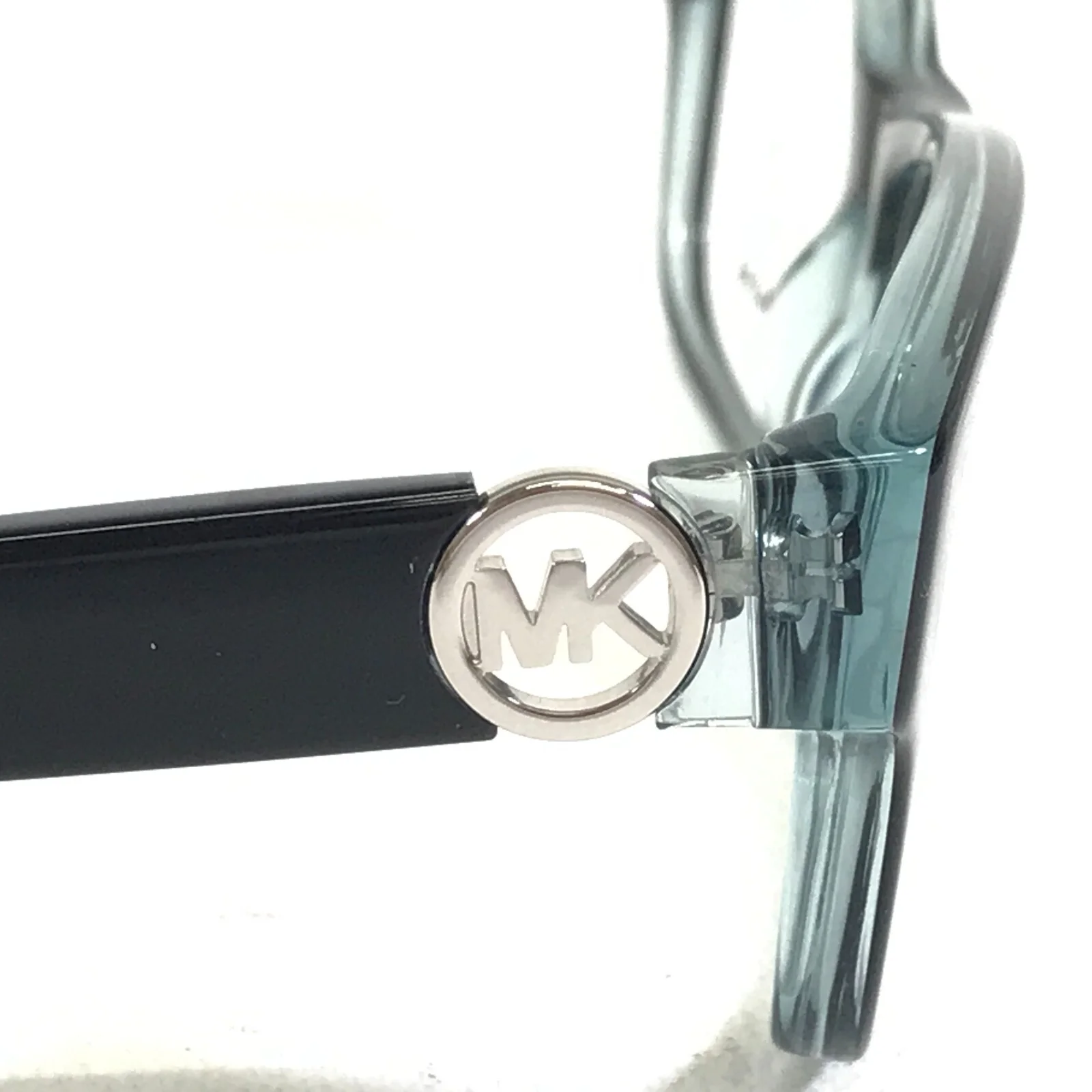 Michael Kors Eyeglasses Frames MK 8001 Ravenna 3001 Black Clear Blue 53-18-140 4
