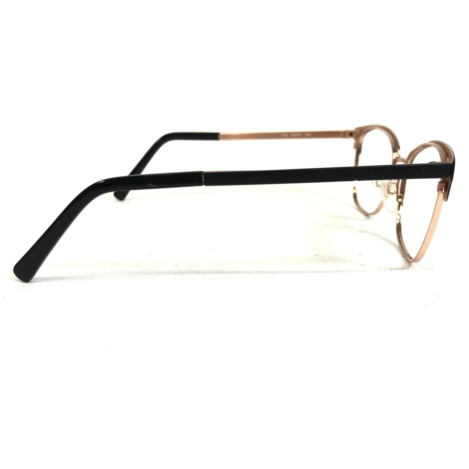 Michael Kors Eyeglasses Frames MK3012 Adrianna IV 1113 Black Rose Gold 51-17-135 3