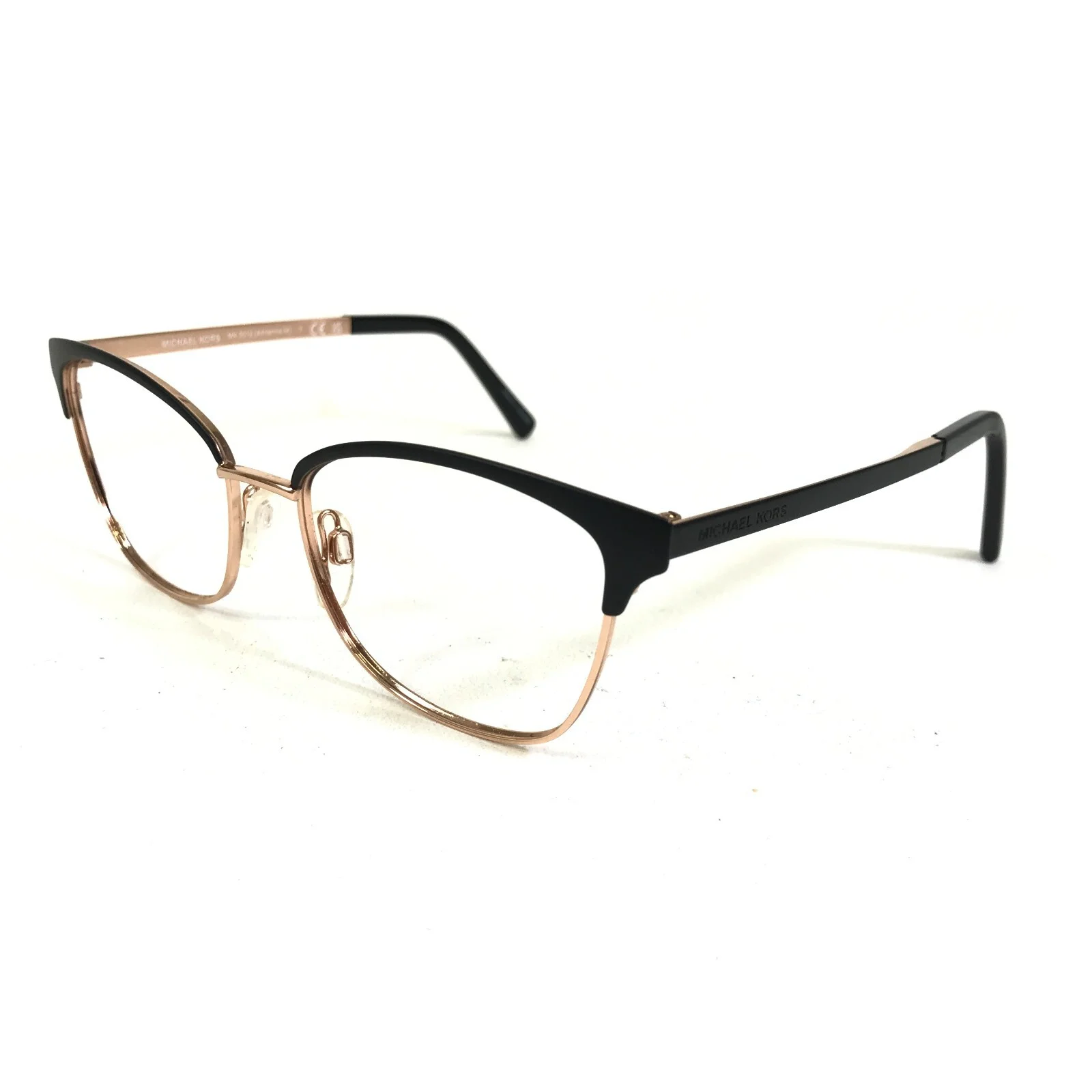 Michael Kors Eyeglasses Frames MK3012 Adrianna IV 1113 Black Rose Gold 51-17-135 4