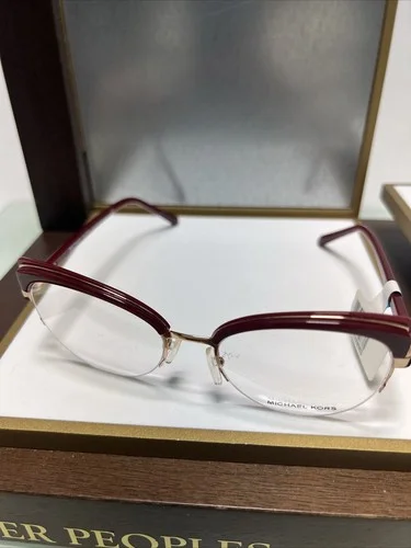 Michael Kors Eyeglasses Womens Norway MK3036 1108 Rose Gold/Dark Brandy 6860 3