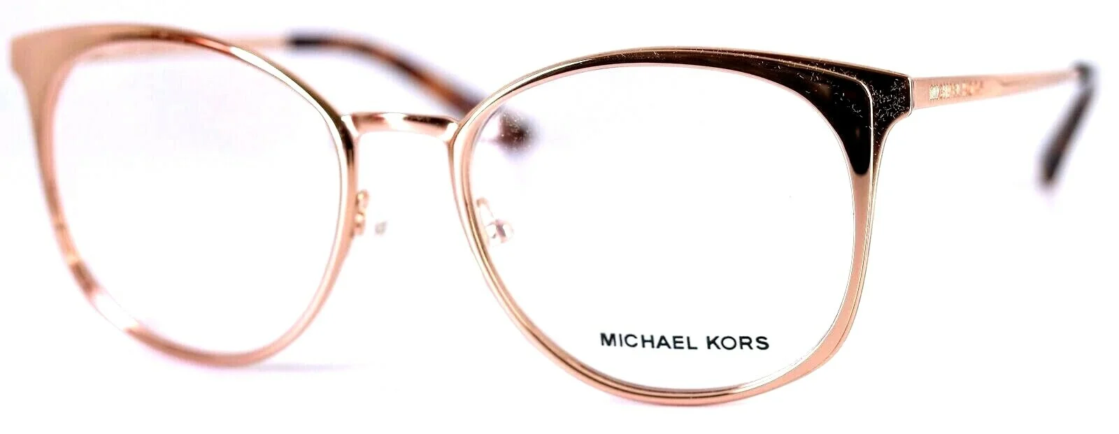 Michael Kors Mk 3022 New Orleans Rose Gold Round Eyeglass Frames 53-18-140