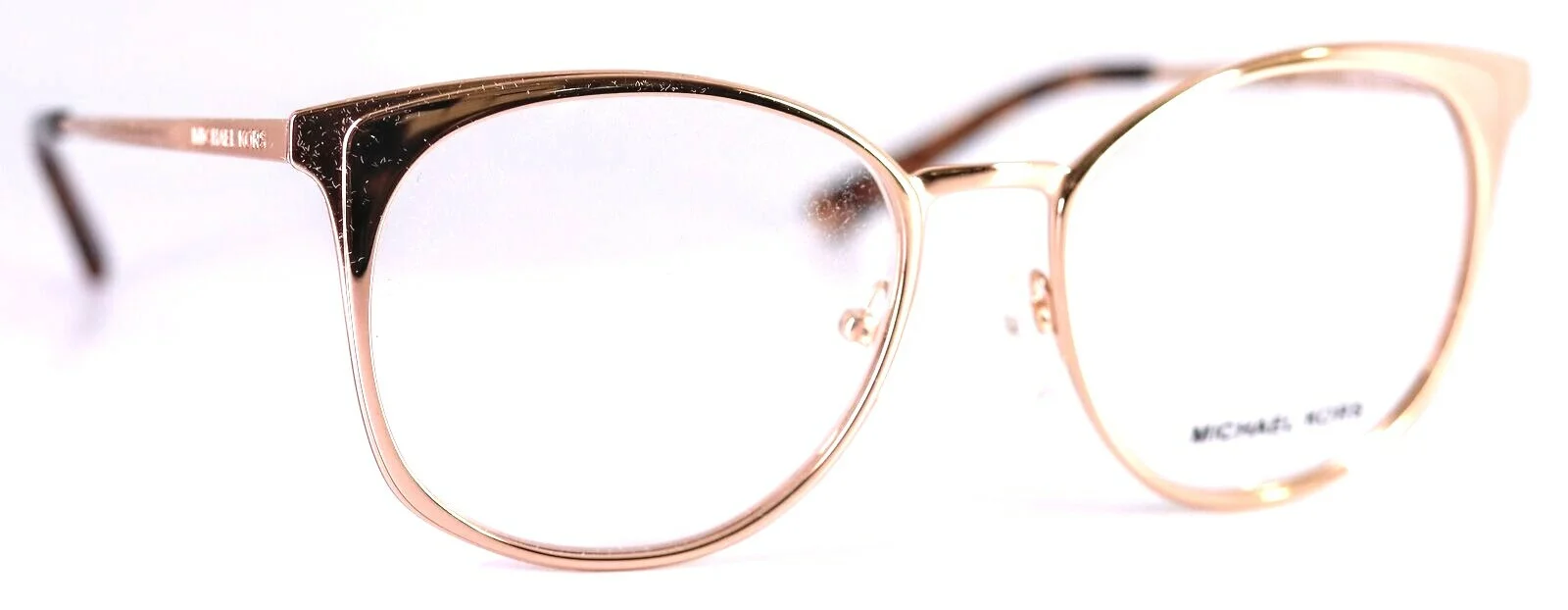 Michael Kors Mk 3022 New Orleans Rose Gold Round Eyeglass Frames 53-18-140 3