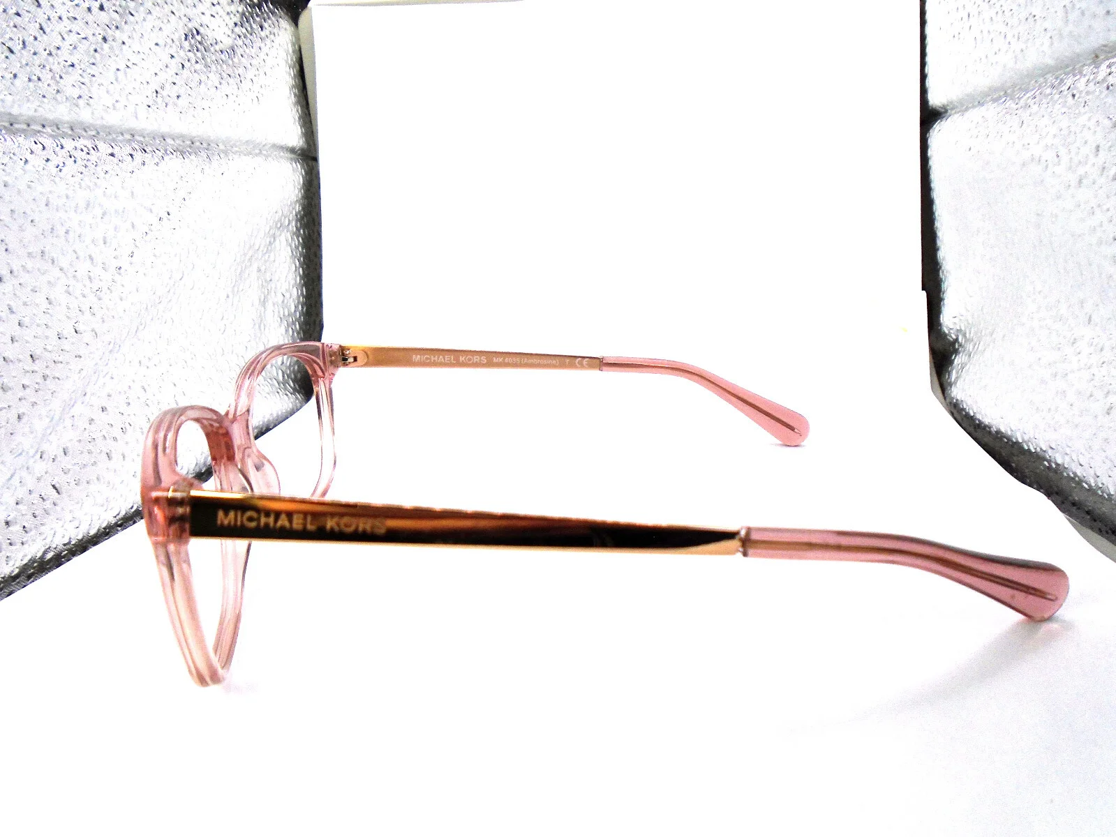 Michael Kors MK 4036 3689 AMBROSINE Pink/Gold 53-15-135 Womens Eyeglasses Frames 4