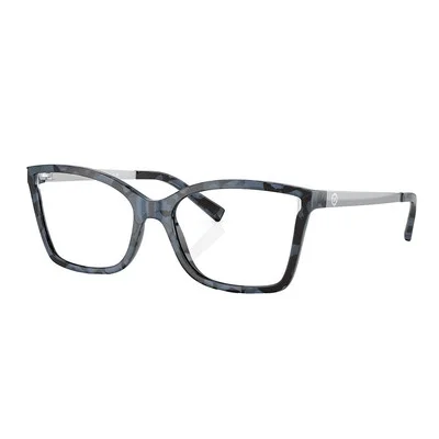 Michael Kors MK 4058 3333 Blue Tortoise Plastic & Metal Cat-Eye Eyeglasses 54mm