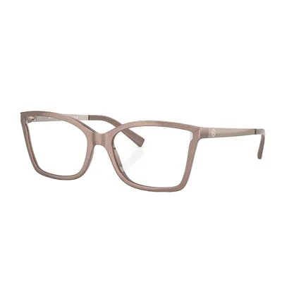 Michael Kors MK 4058 3919 Blush Camel Pearlized Plastic & Metal Eyeglasses 54mm
