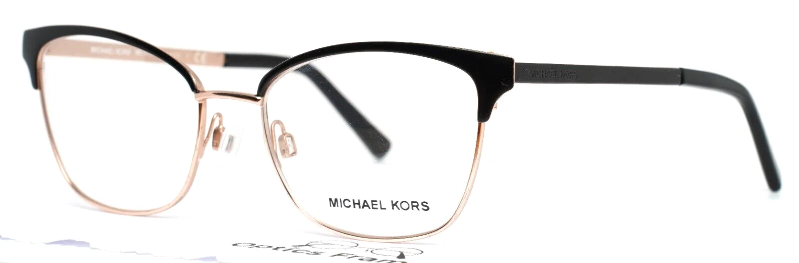 MICHAEL KORS MK3012 Adrianna IV 1113 Black Rose Gold Womens Eyeglasses 51-17-135