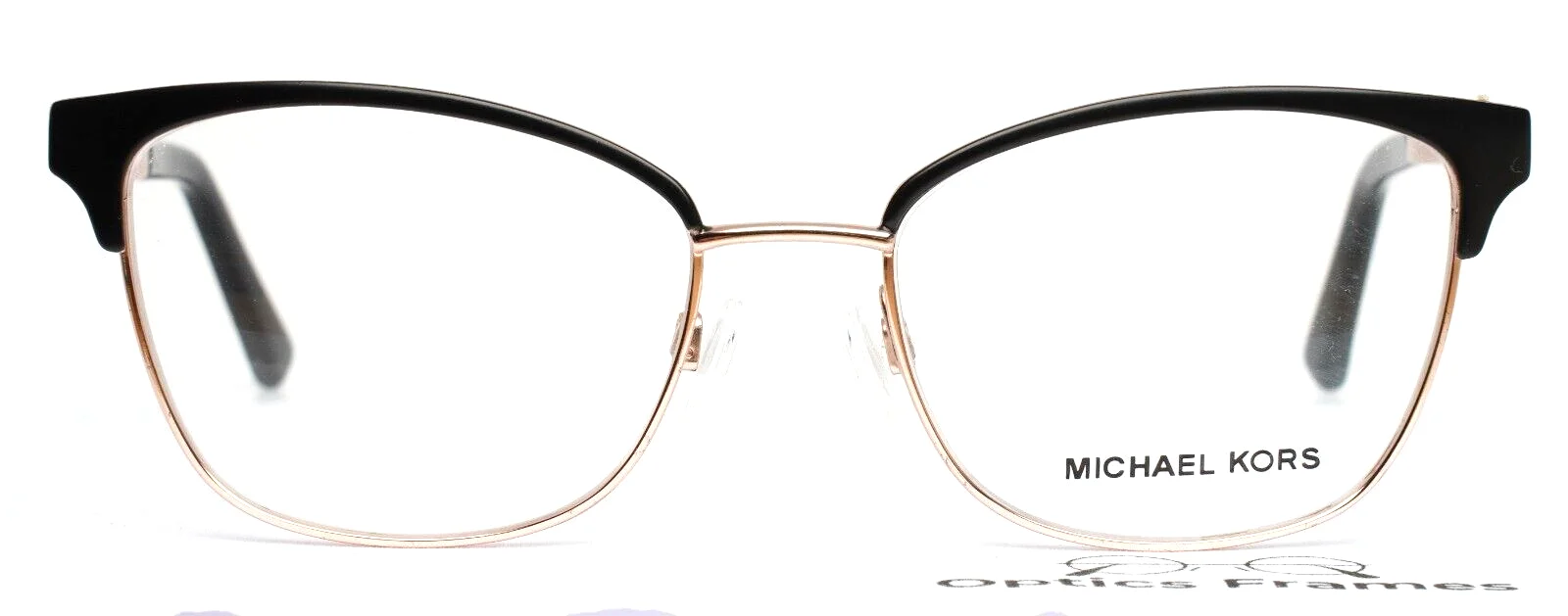 MICHAEL KORS MK3012 Adrianna IV 1113 Black Rose Gold Womens Eyeglasses 51-17-135 2