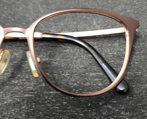 Michael Kors MK3017 1188 Brown Gold Cat Eye Square Eyeglasses Frame 51-18 140 4