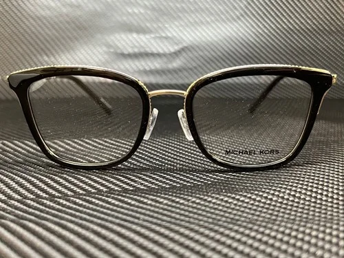 MICHAEL KORS MK3032 3332 Light Gold/Black Square 51 mm Women 2
