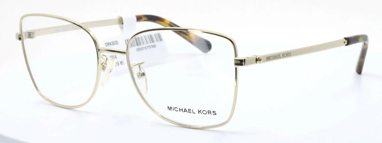 MICHAEL KORS MK3035 Memphis 1014 Gold Butterfly Eyeglasses Frames 52-16-140