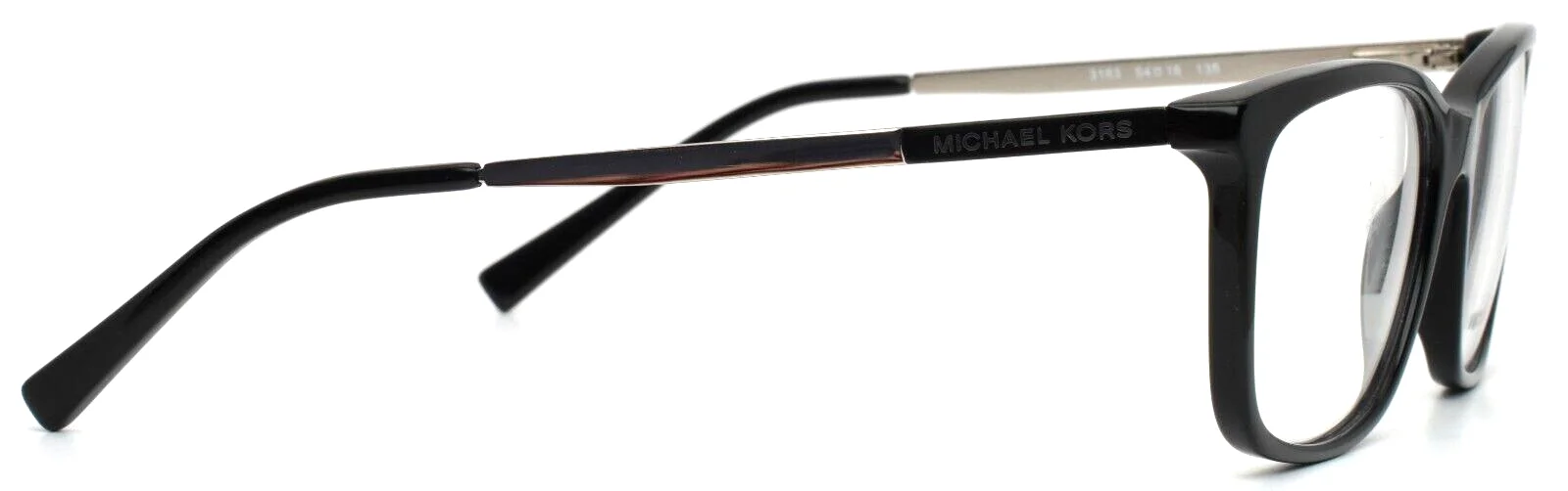 MICHAEL KORS MK4030 Vivianna II 3163 Black Womens Rectangle Eyeglasses 54-16-135 4