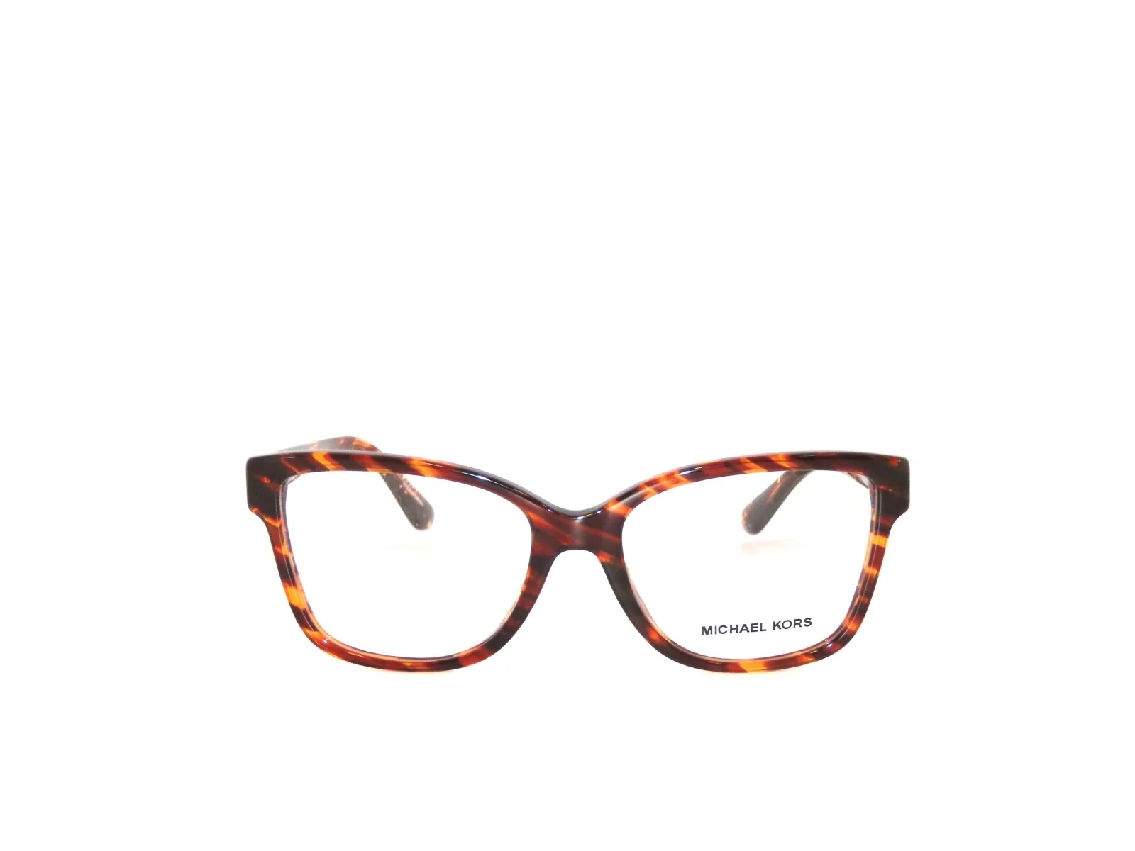 Michael Kors Orlando MK4082 3669 54 Transparent Brown Tortoise Eyeglasses 4082 2