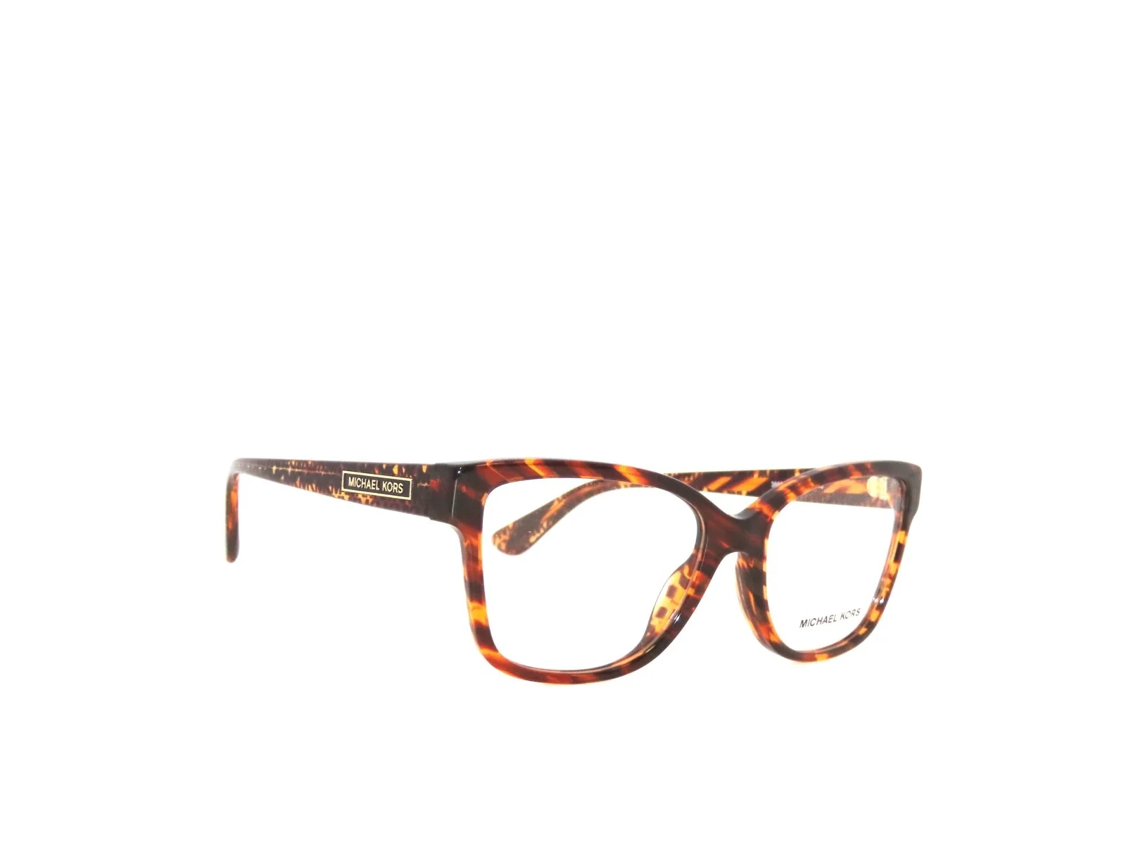Michael Kors Orlando MK4082 3669 54 Transparent Brown Tortoise Eyeglasses 4082 4