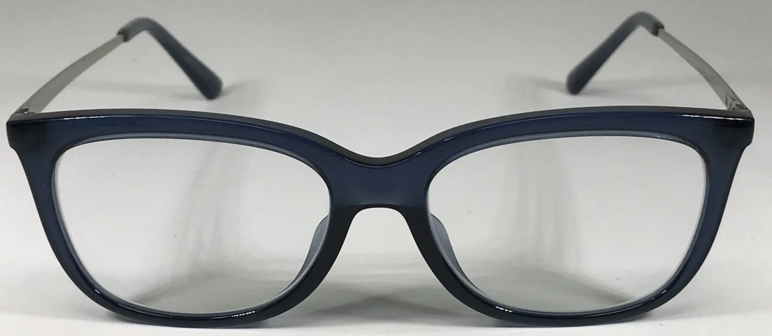 MICHAEL KORS SEATTLE MK4073 3221 Navy Blue/Silver Eyeglasses Frame 52-16-140 2