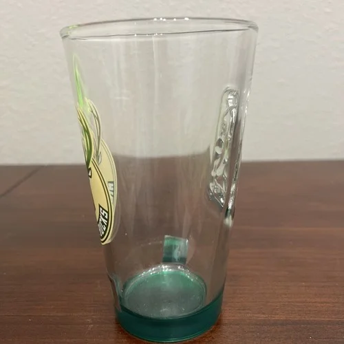Milwaukee Bucks Drinking Glass Embossed NBA Logo 4