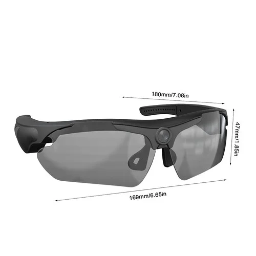 Mini HD Camera Glasses 1080P Hidden Eyeglass Sunglasses Cam DVR Video Recorder 4