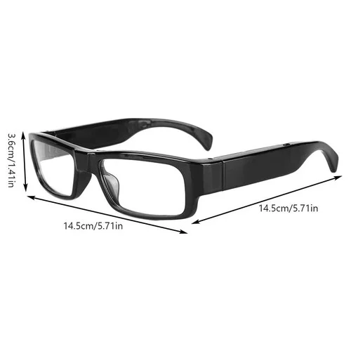 Mini HD Camera Glasses Ture 1080P Sports Eyeglass Sunglasses Cam Eyewear DVR US 2