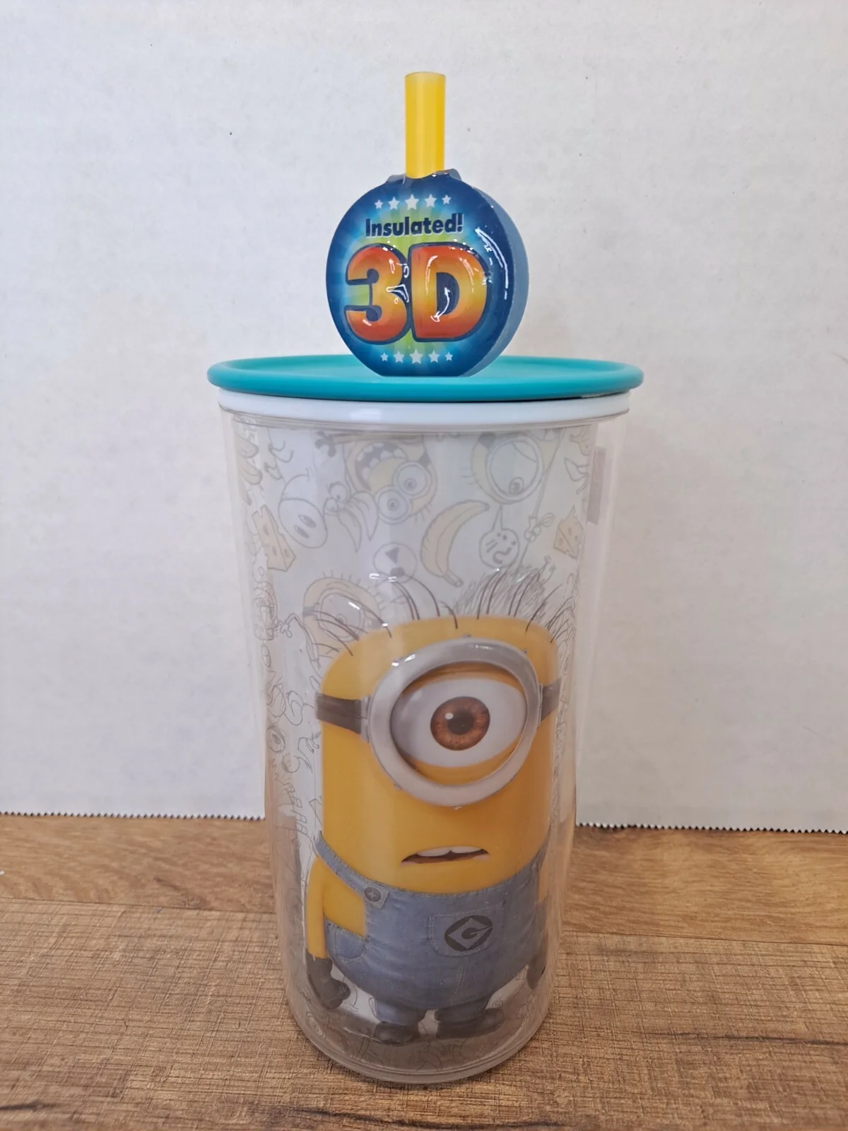 Minions 3D - Zak Designs - Sippy Cup - BPA FREE - New RARE