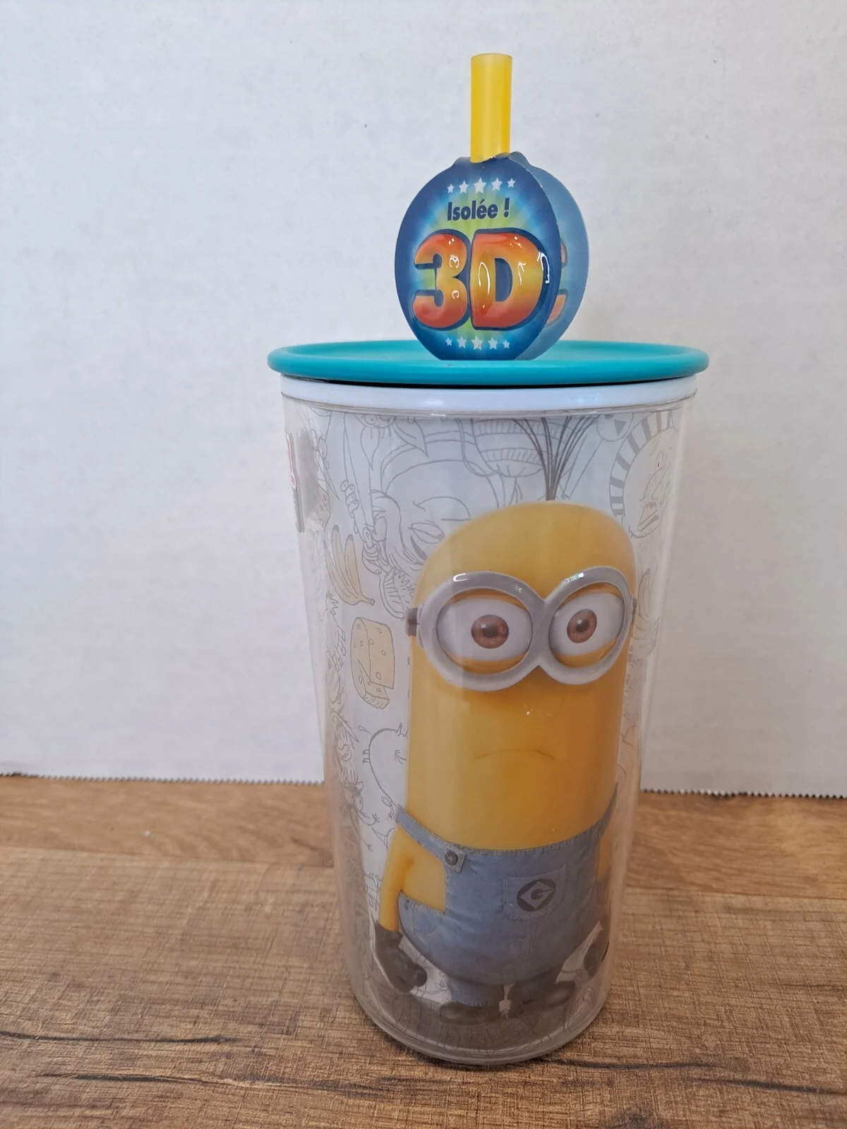 Minions 3D - Zak Designs - Sippy Cup - BPA FREE - New RARE 2