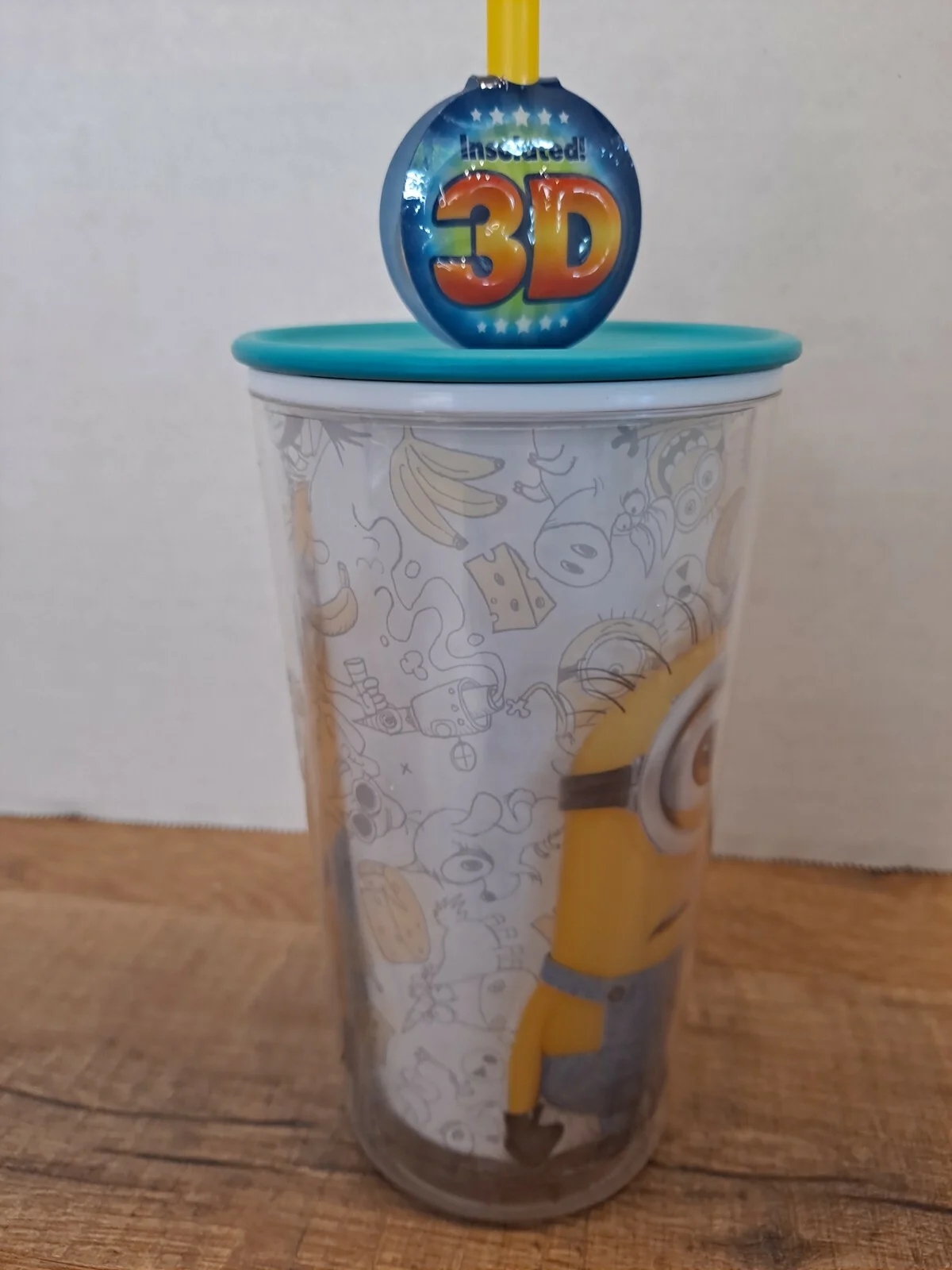 Minions 3D - Zak Designs - Sippy Cup - BPA FREE - New RARE 4