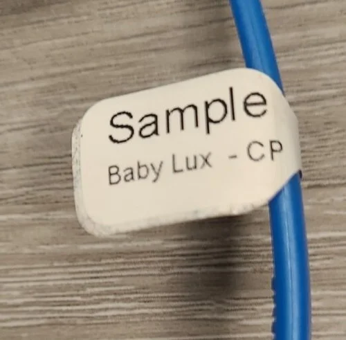 Miraflex Baby Lux Kids Eyeglass Frames Only MBL CP Royal Blue 38/12 Sample 3