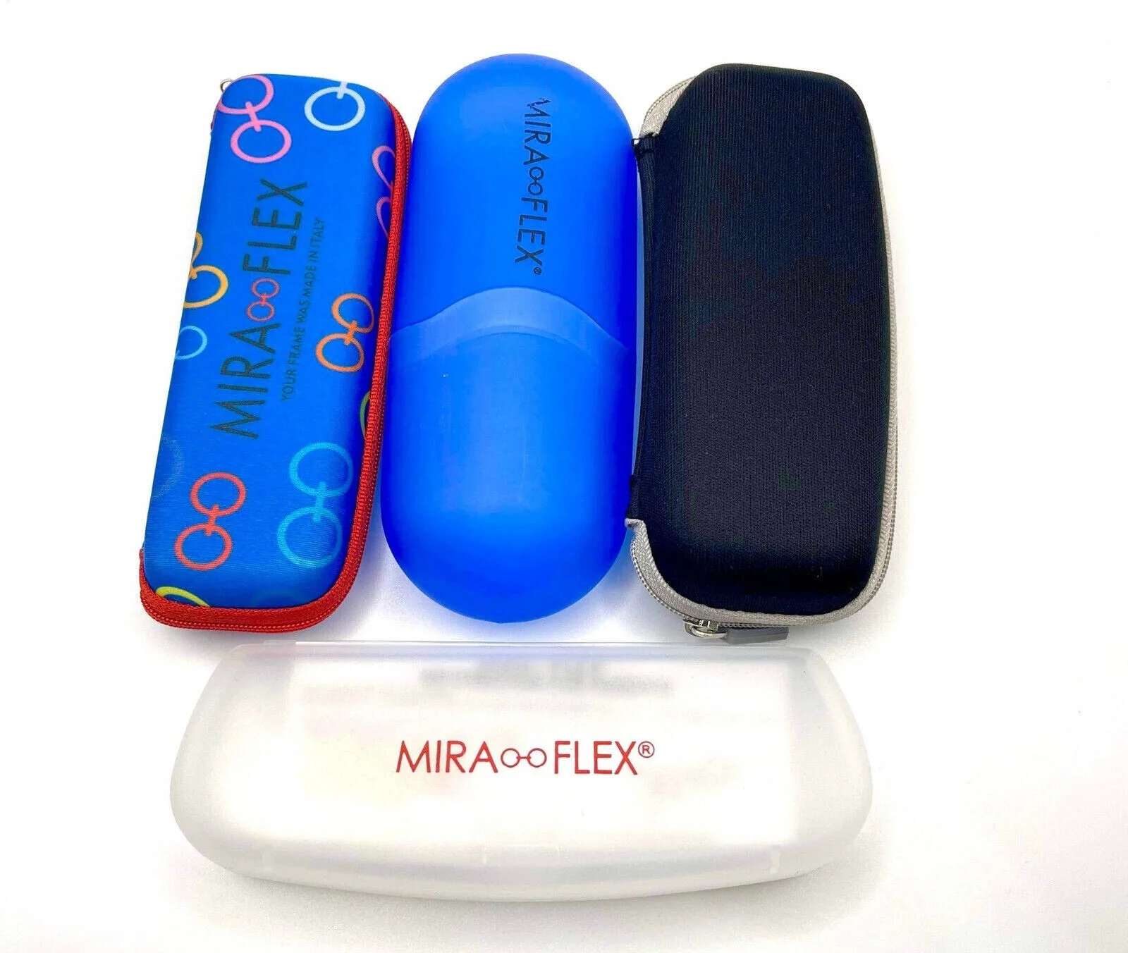 Miraflex Eva Kids Eyeglass Frames EVA CP Royal Blue 42/16 3