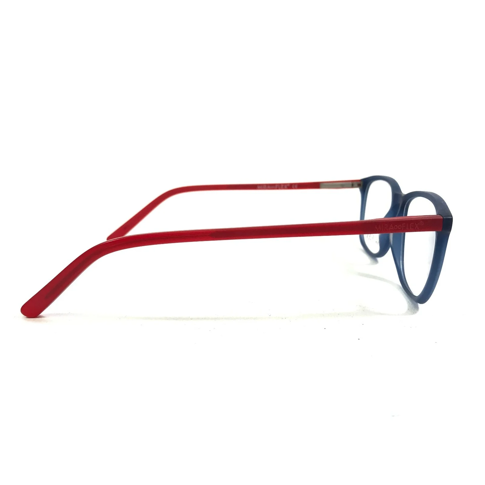 Miraflex Kids Eyeglasses Frames JOB C.M1125/M1K588A Blue Red Square 46-14-130 4