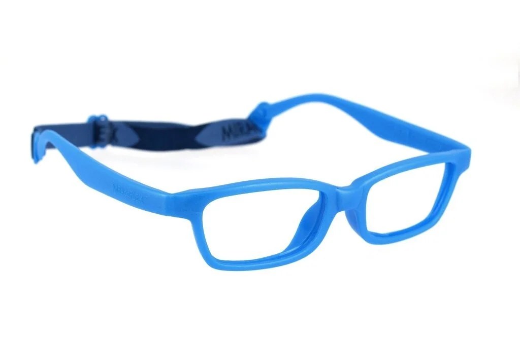 Miraflex Mayan 42 Kids Eyeglass Frames M42-CP Royal Blue 42/15