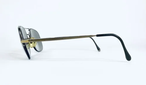 Mirari Luxotica 5502 4008 Silver & Gold Aviator Glasses FRAMES ONLY 56 18 140 3