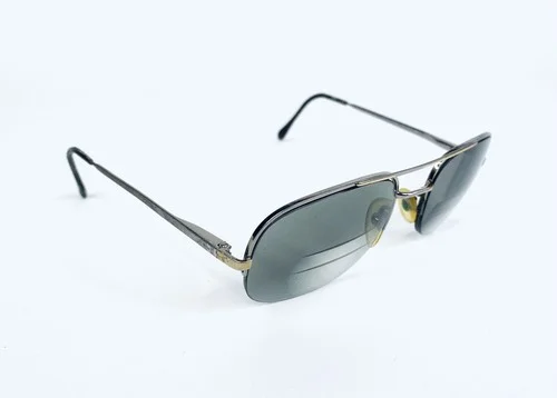 Mirari Luxotica 5502 4008 Silver & Gold Aviator Glasses FRAMES ONLY 56 18 140 4