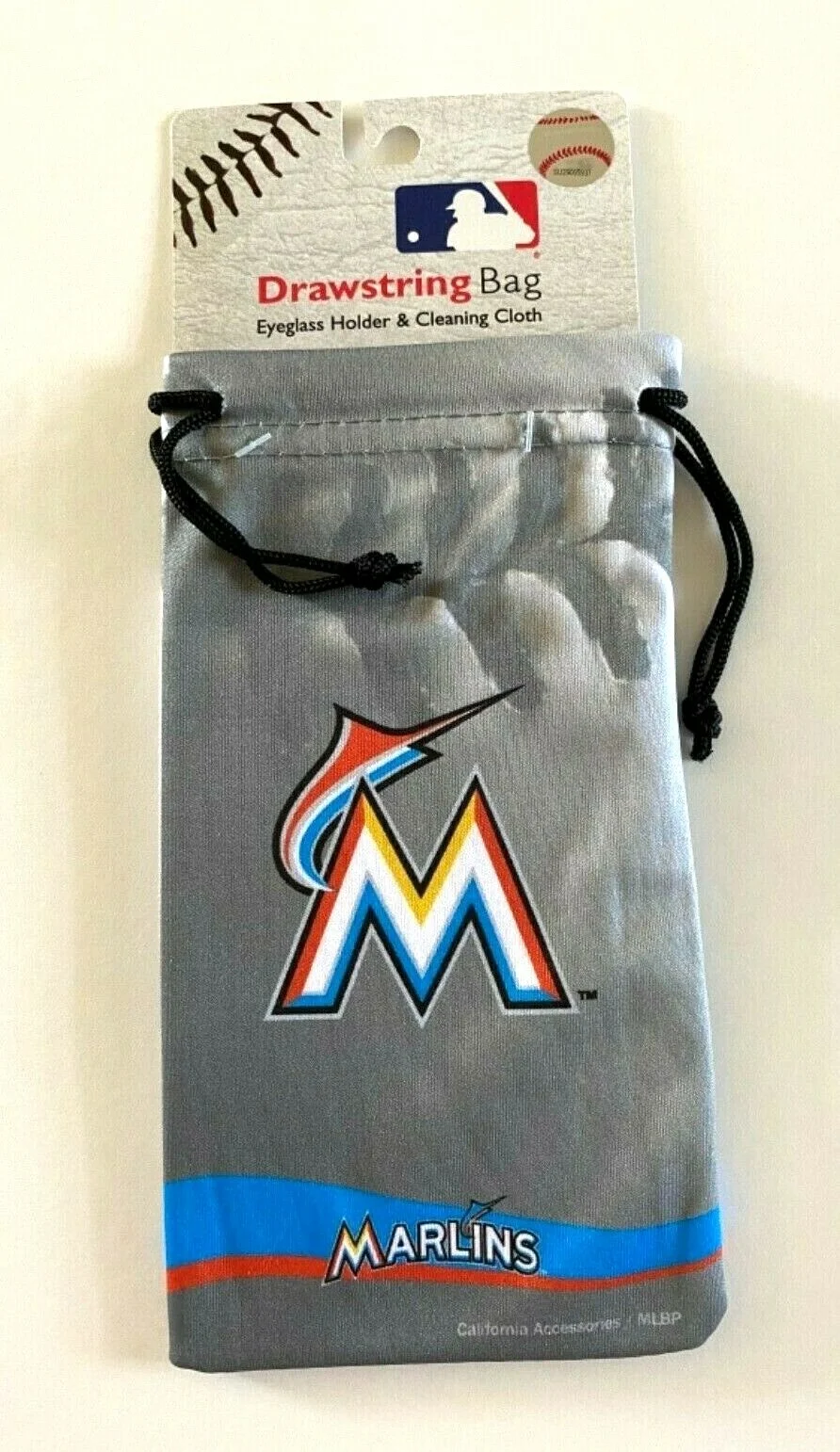 MLB Eyeglass/Sunglass Drawstring Microfiber Bag &Cleaning Cloth 3