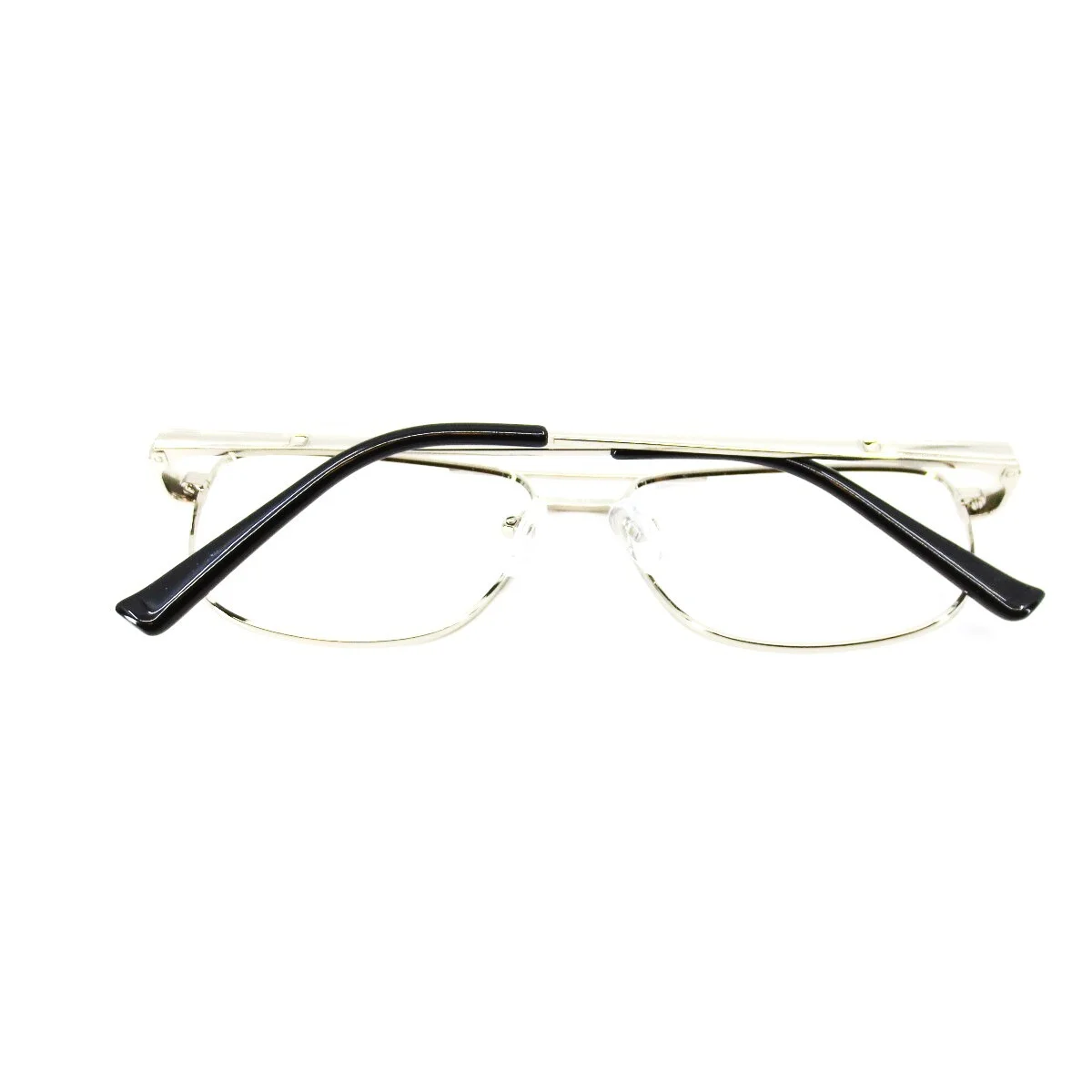 MM 5104 SI Eyeglasses Silver aviator Frames 55-15-140 2
