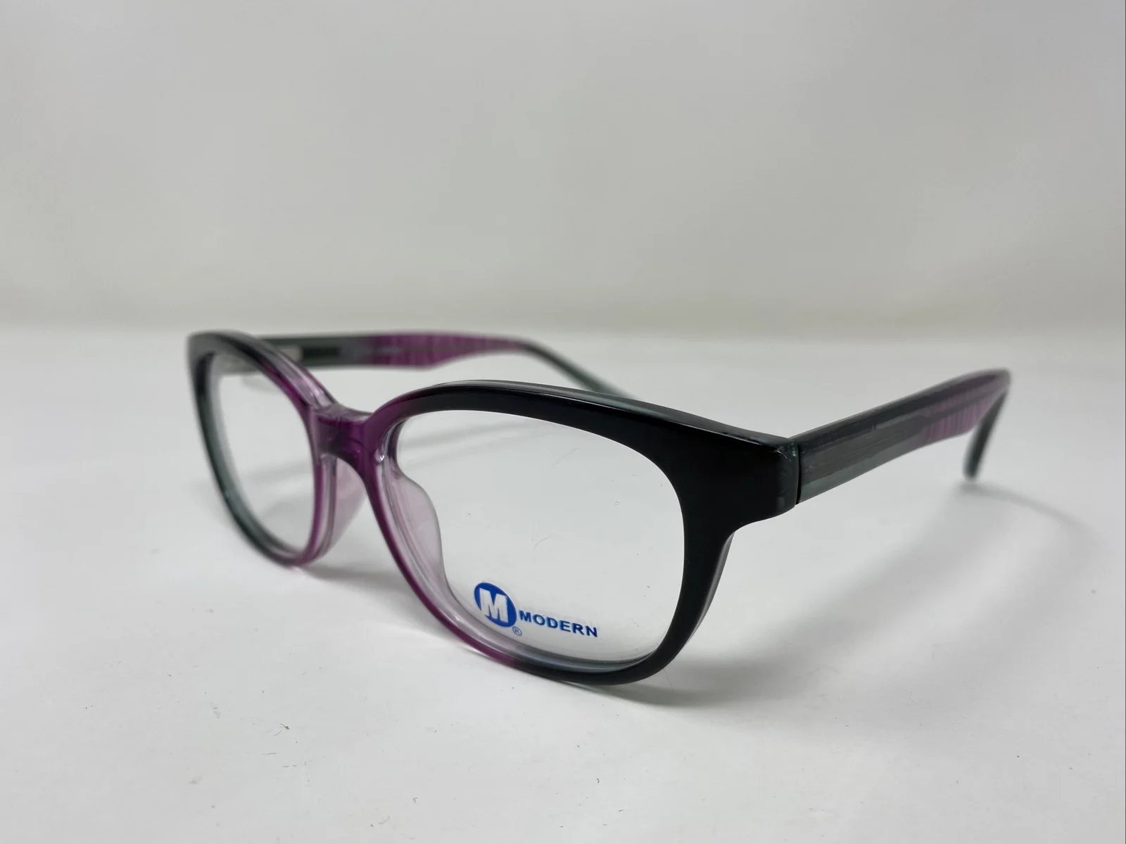 Modern Eyeglasses Frame LIQUID JADE/PURPLE 50-18-140 Purple Crystal MW92 2