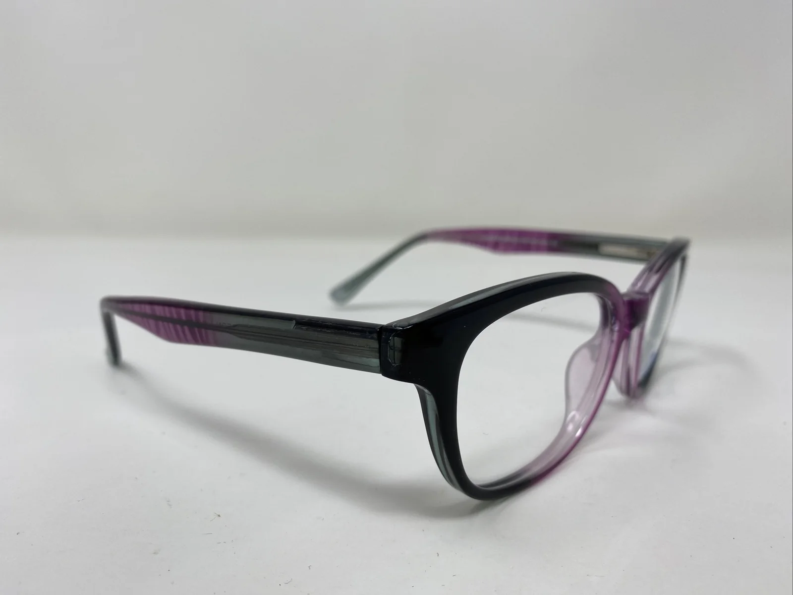 Modern Eyeglasses Frame LIQUID JADE/PURPLE 50-18-140 Purple Crystal MW92 3