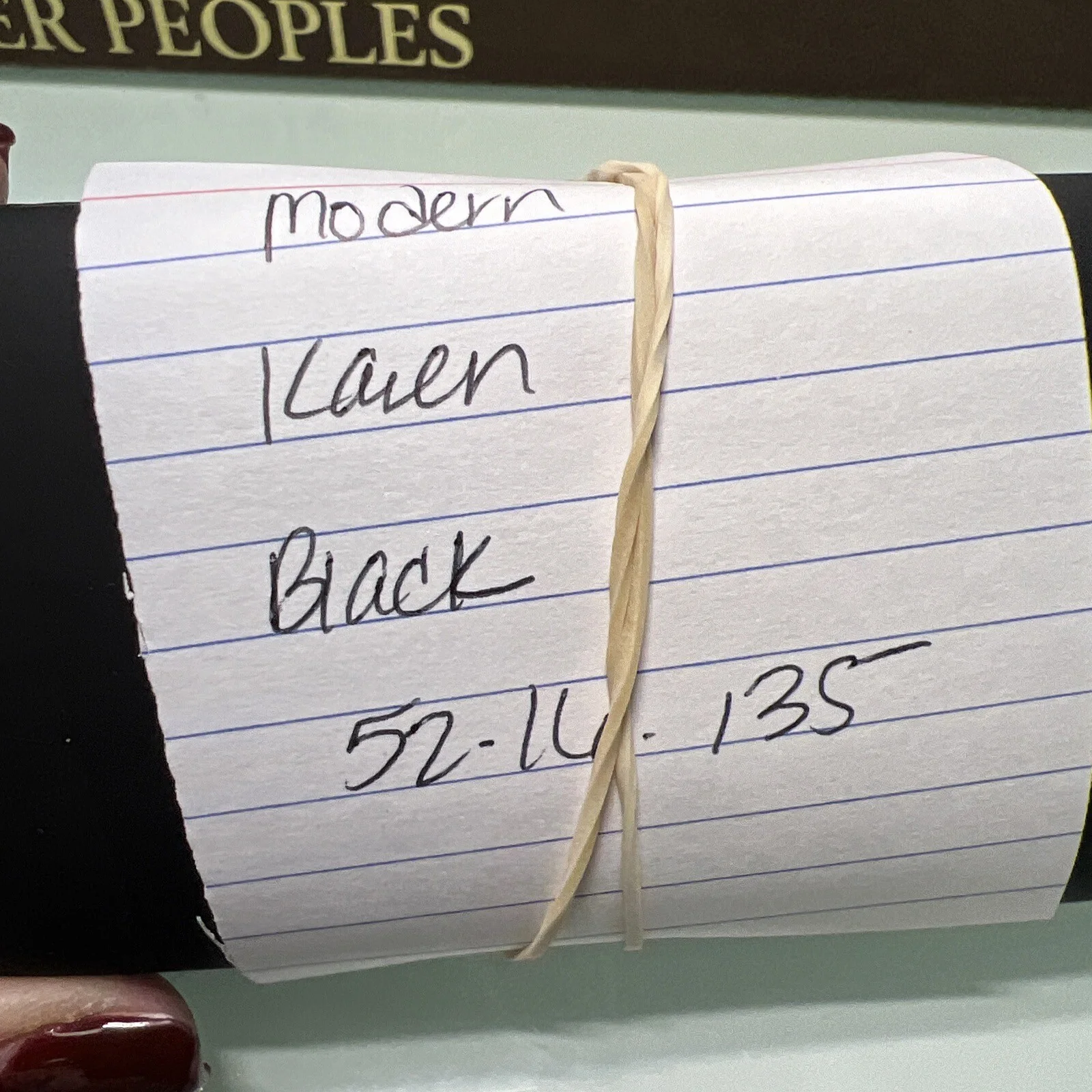 Modern Eyeglasses Frames KAREN 52-16-135 Black/Crystal Full Rim H312 2