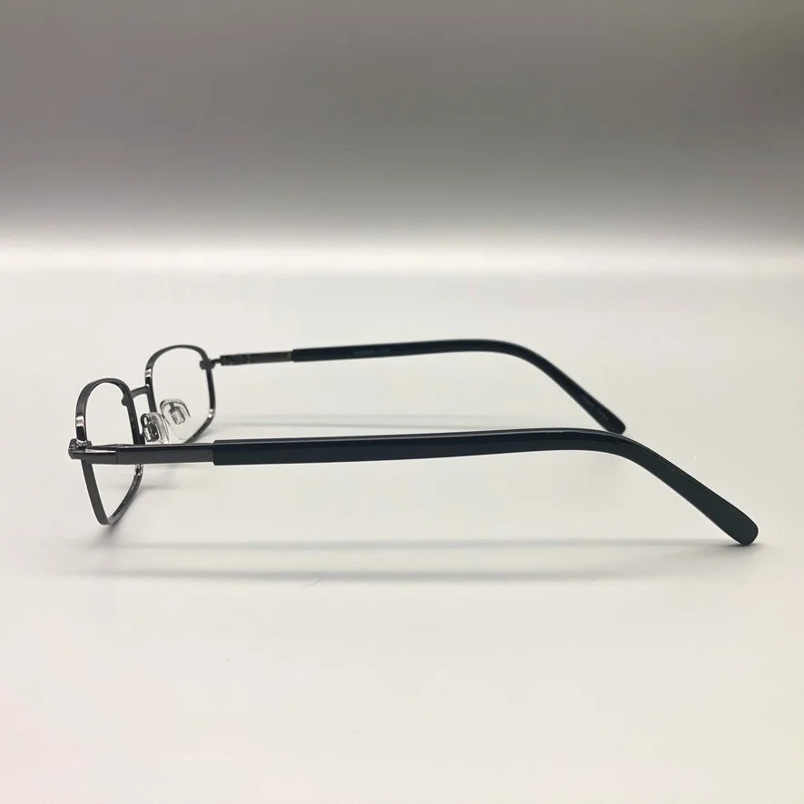 Modern Eyeglasses Frames Only JAZZ 54-18-145 Gunmetal/Black Full Rim 4