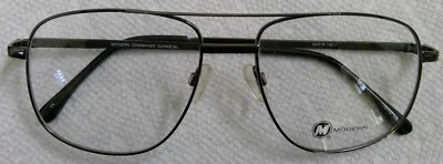 MODERN EYEWEAR EYEGLASS FRAMES COMMANDO Adjustable Nose Pads Gunmetal - Aviator