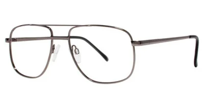 MODERN EYEWEAR EYEGLASS FRAMES COMMANDO Adjustable Nose Pads Gunmetal - Aviator 2