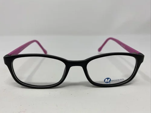Modern NEW Yippee Black Hot Pink Matte Eyeglasses Frames 49-18 135 Designer
