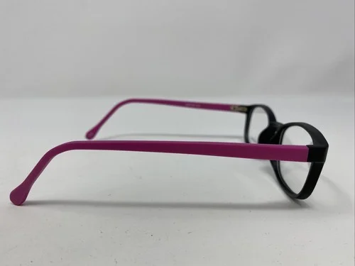 Modern NEW Yippee Black Hot Pink Matte Eyeglasses Frames 49-18 135 Designer 4