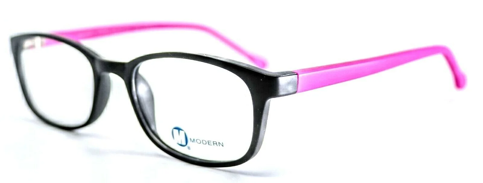 Modern Optical YIPPEE Matte Black/Hot Pink Women Eyeglasses Frames 49-18-135