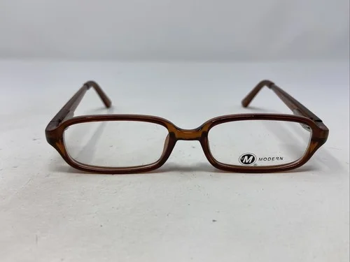 MODERN WIGGLE BROWN 44-16-130 BROWN FULL RIM EYEGLASSES FRAME NH97