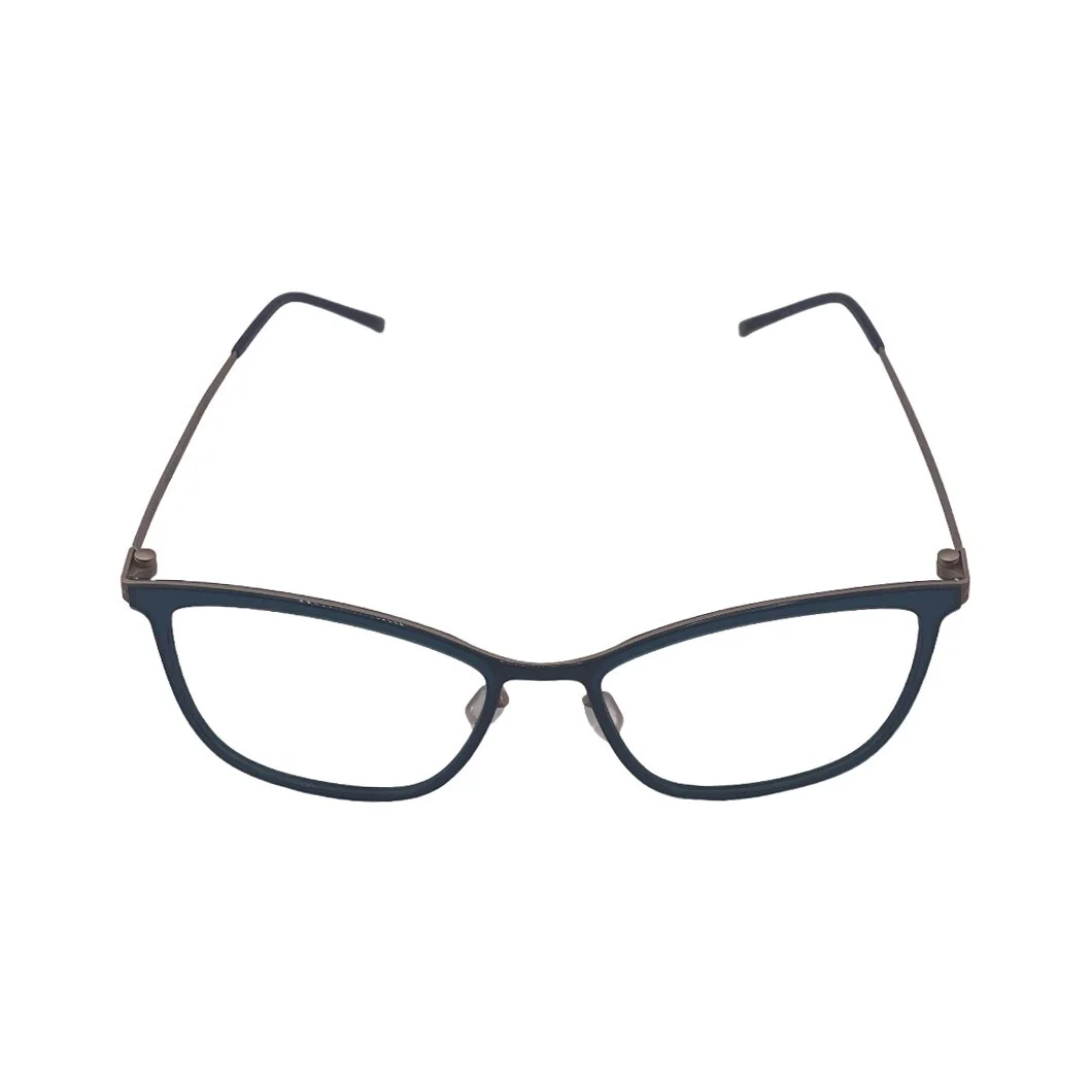 MODO 4117 PET Petrol Cat Eye Eyeglasses Frames 52mm 17mm 142mm - Made in Japan 3