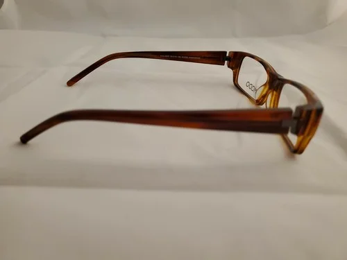 MODO 5003 Handmade Rectangular Full Rim Acetate Eyeglass Frames 52-15-135 WOOD 3