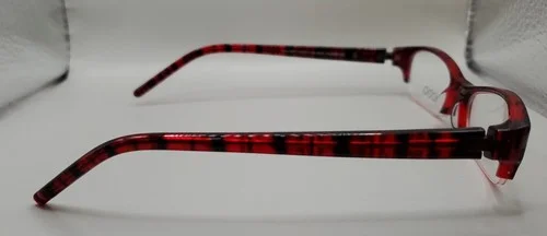 MODO 5012 Handmade Modified Oval Half Rim Eyeglass Frames 51-17-135 BLACK 3