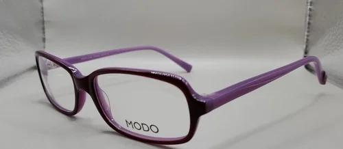 MODO 5014 Handmade Rectangular Full Rim Acetate Eyeglass Frames 53-16-140 PURPLE